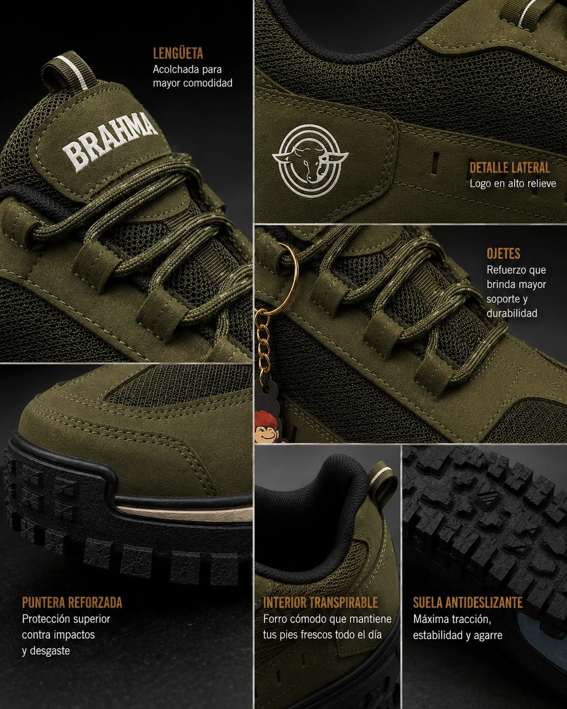 🔥 PROMO - Zapatos Brahma + Gorra Gratis Últimas Unidades Con 80% OFF Solo Hoy 🎁
