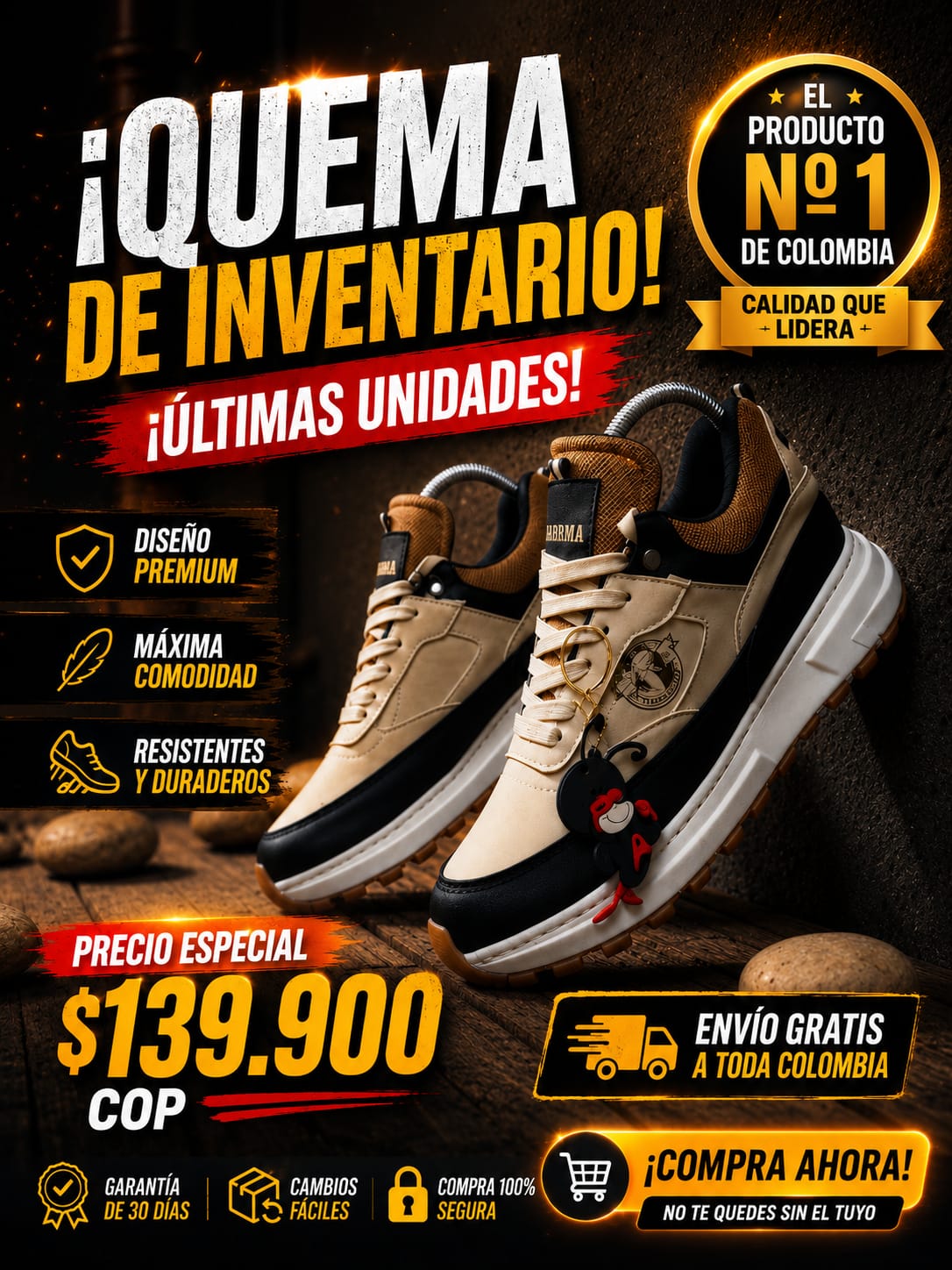 ⚡ ¡Solo Hoy! 57% OFF en Zapatos Deportivos 🎁