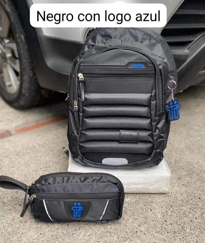 MORRAL TOTTO + GRATIS LONCHERA Y CARTUCHERA 56%OFF PROMO