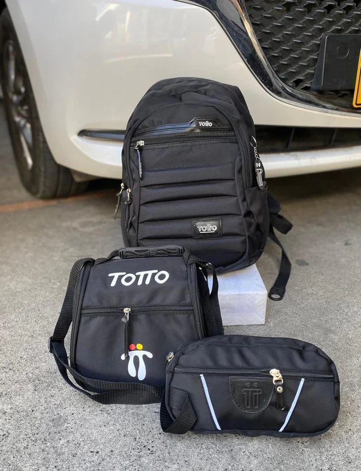 MORRAL TOTTO + GRATIS LONCHERA Y CARTUCHERA 56%OFF PROMO